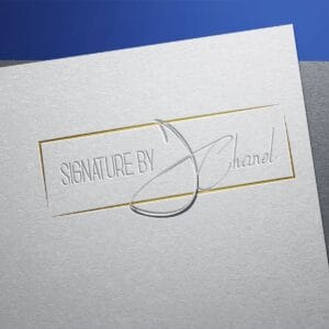 Engraved-jchanel-Logo-Mockup