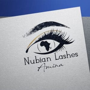 Engraved-nubian-lashes-Logo-Mockup